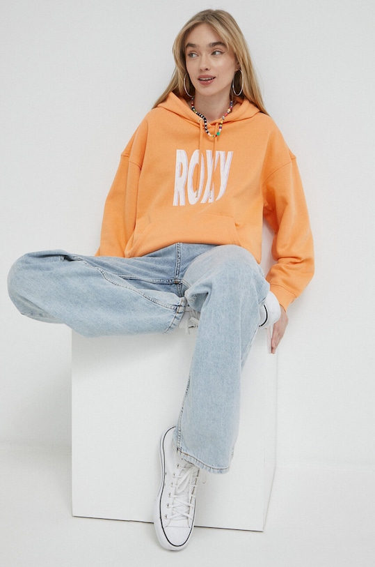 Mikina Roxy ERJFT04698 oranžová SS23