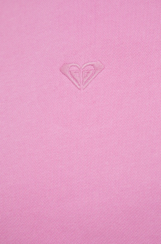 Bavlněná mikina Roxy ERJFT04670 růžová