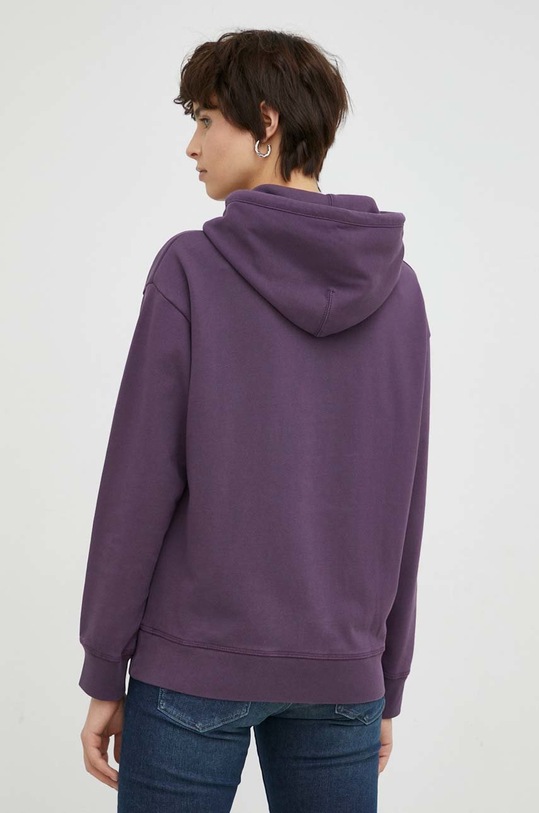 Oblečení Bavlněná mikina Levi's 24693.0042 fialová