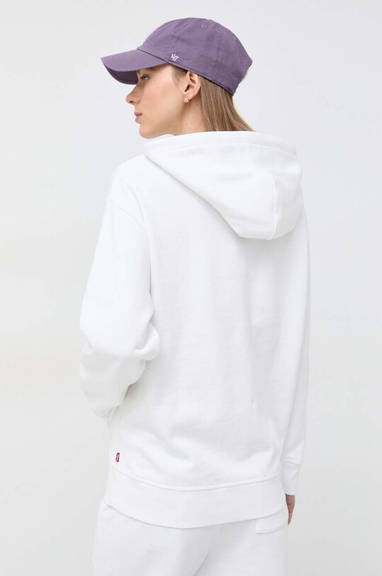 Oblečenie Bavlnená mikina Levi's 18487.0243 biela