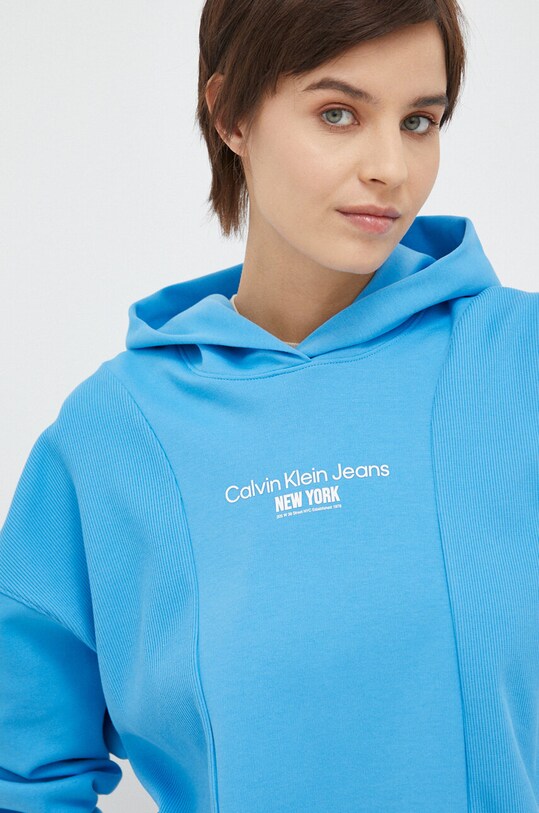 Calvin Klein Jeans bluza niebieski J20J220694.PPYX