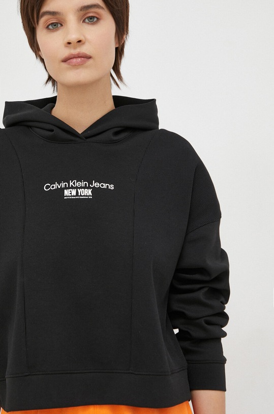 Mikina Calvin Klein Jeans černá J20J220694.PPYX