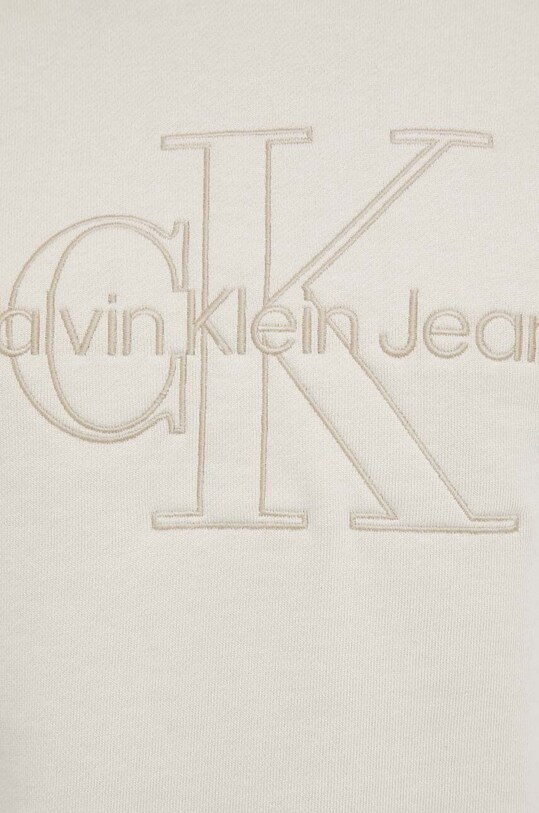 Calvin Klein Jeans hanorac de bumbac J20J220696.PPYX bej