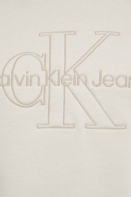 Calvin Klein Jeans bluza bawełniana J20J220696.PPYX beżowy