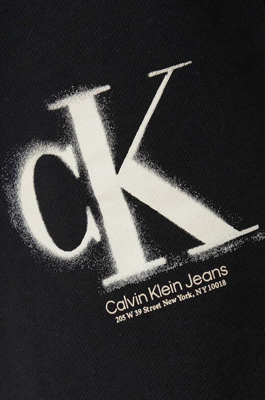Bombažen pulover Calvin Klein Jeans J20J221138.PPYX črna
