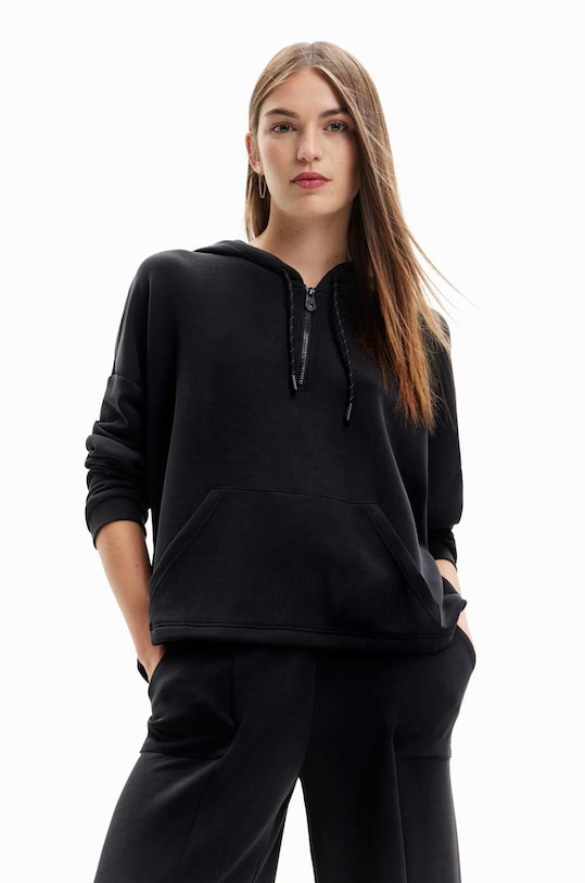 Суичър Desigual 23SWSK37 черен SS23