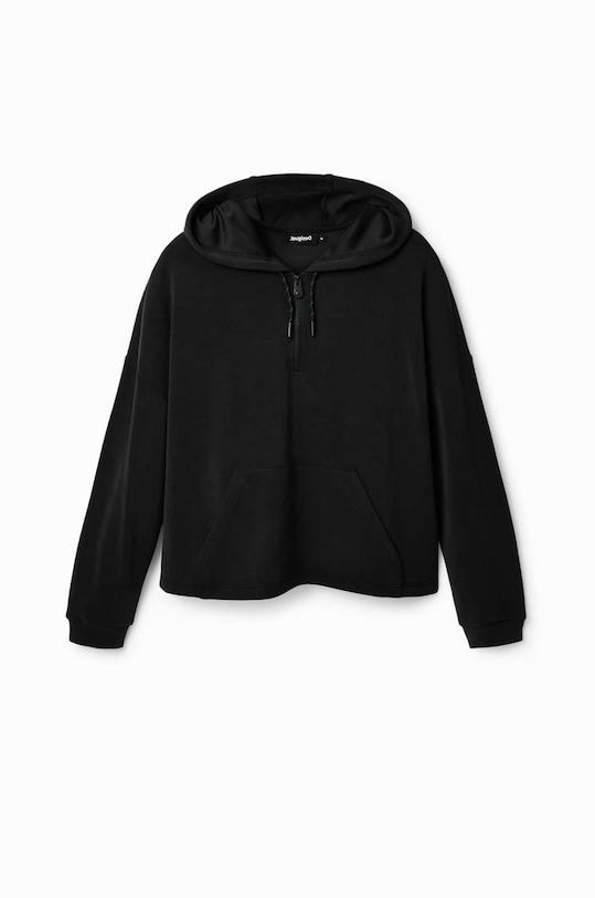 Суичър Desigual 23SWSK37 черен