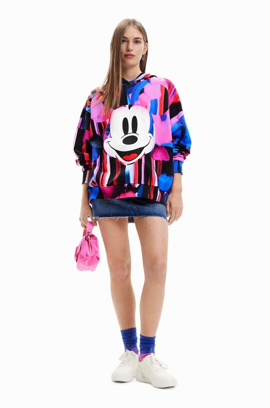 Odzież Desigual bluza bawełniana x M.Christian Lacroix 23SWSK59 multicolor