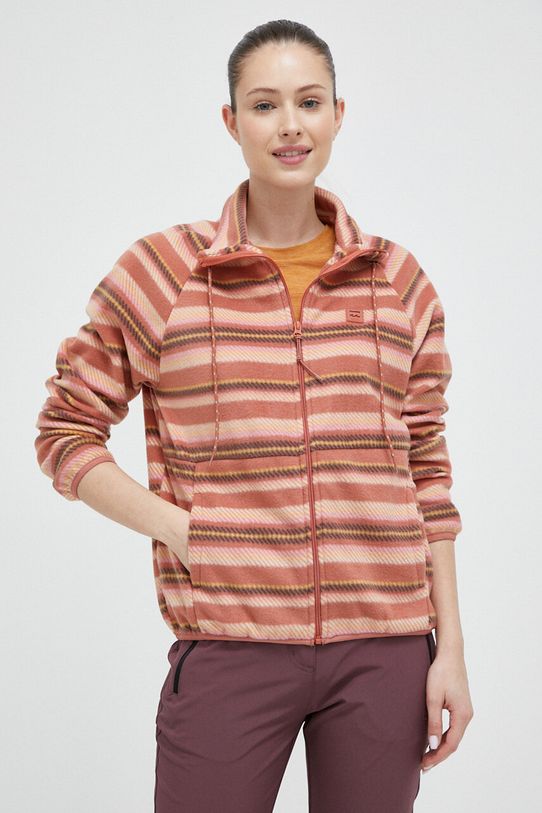 Billabong bluza sportowa Boundary bez kaptura pomarańczowy ABJFT00255