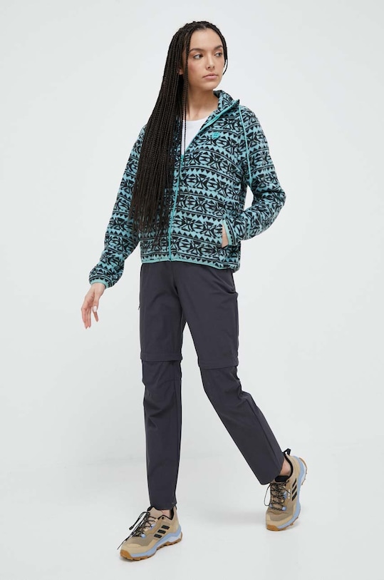 Billabong bluza sportowa Boundary ABJFT00255 turkusowy AW23