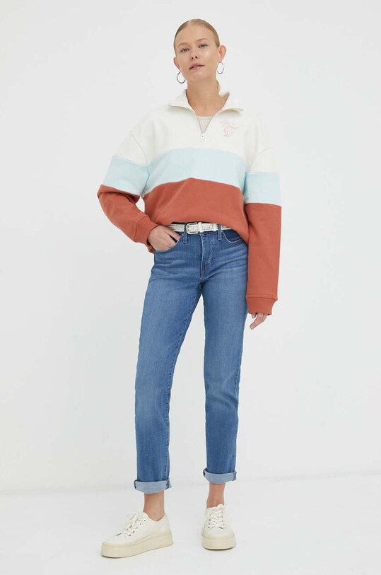 Levi's pamut melegítőfelső A4935.0001 többszínű SS23