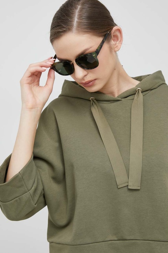 Sisley bluza z kapturem zielony 3BMRW2002.22Y