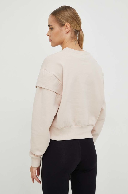 Odzież Reebok bluza HT6101 beżowy