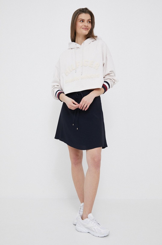 Tommy Hilfiger bluza x Shawn Mendes WW0WW38984.PPYX beżowy SS23