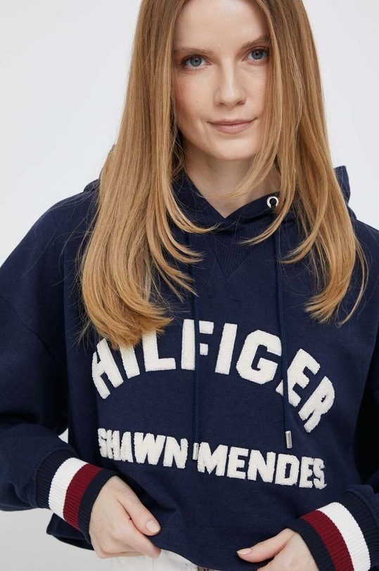 Μπλούζα Tommy Hilfiger σκούρο μπλε WW0WW38984.PPYX