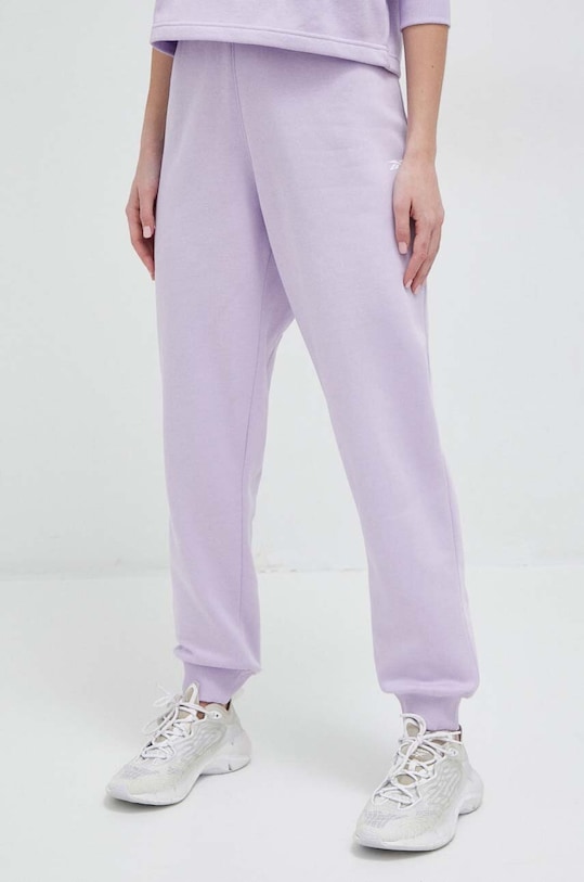Odzież Reebok dres HS4854 fioletowy