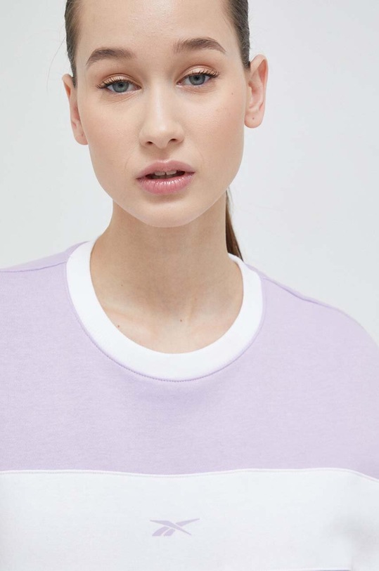 Reebok dres HS4854 fioletowy