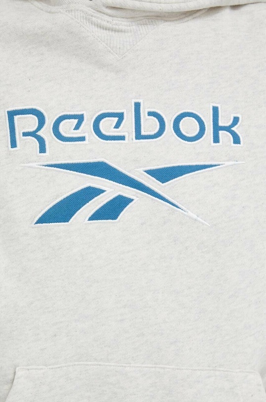 Reebok Classic bluza bawełniana Archive Big Logo IC8095 szary