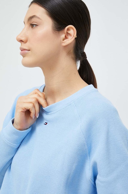 Памучен суичър Tommy Hilfiger син S10S101642.PPYX