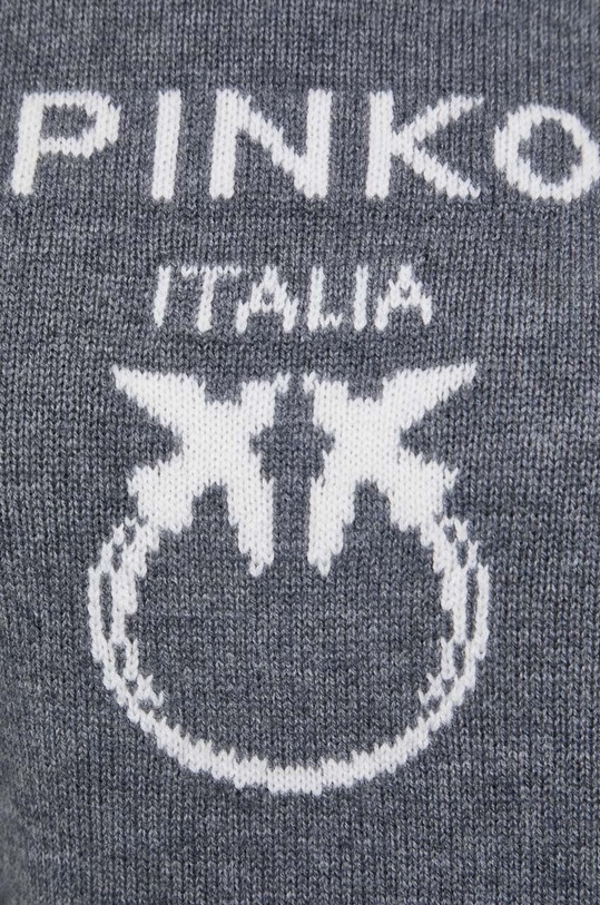 Pinko sweter wełniany 100414.Y7Z4 szary