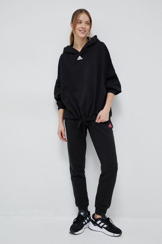 Mikina adidas IC6625 černá SS23