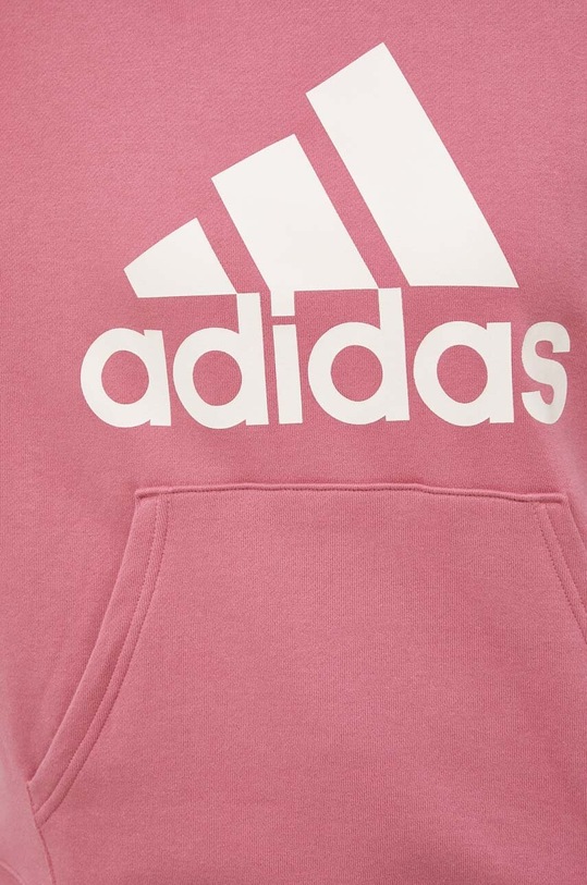 adidas bluza bawełniana IC9869 różowy