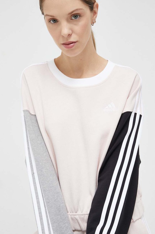 adidas bluza różowy IC9876