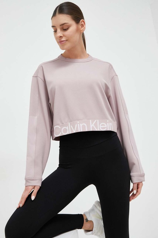 Кофта для тренинга Calvin Klein Performance Effect 00GWS3W303 фиолетовой SS23