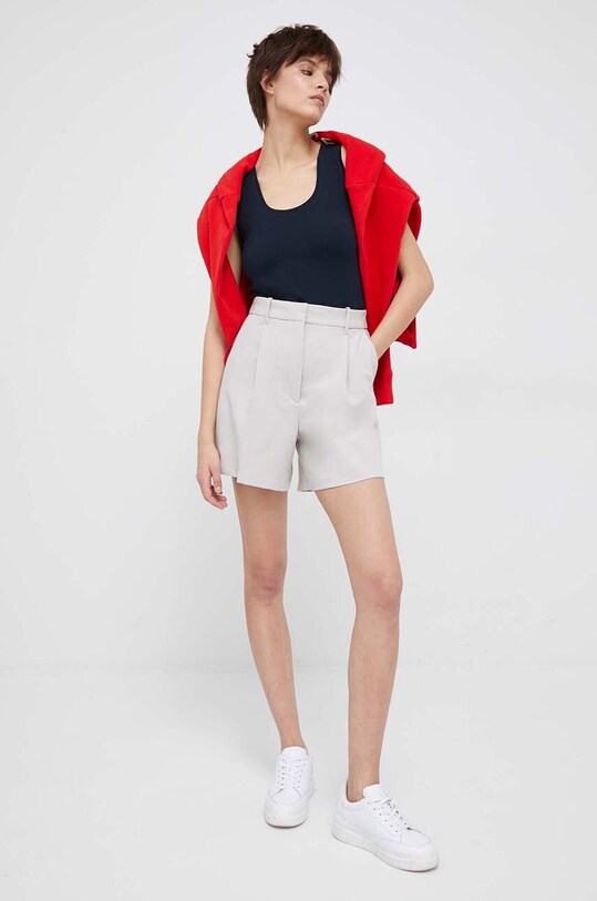 Tommy Hilfiger bluza bawełniana WW0WW37797.PPYX czerwony SS23