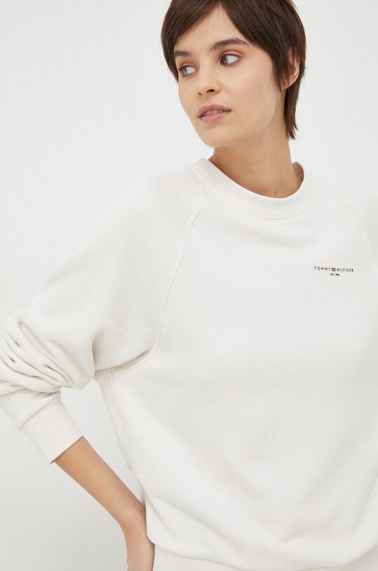 Μπλούζα Tommy Hilfiger λευκό WW0WW37798.PPYX
