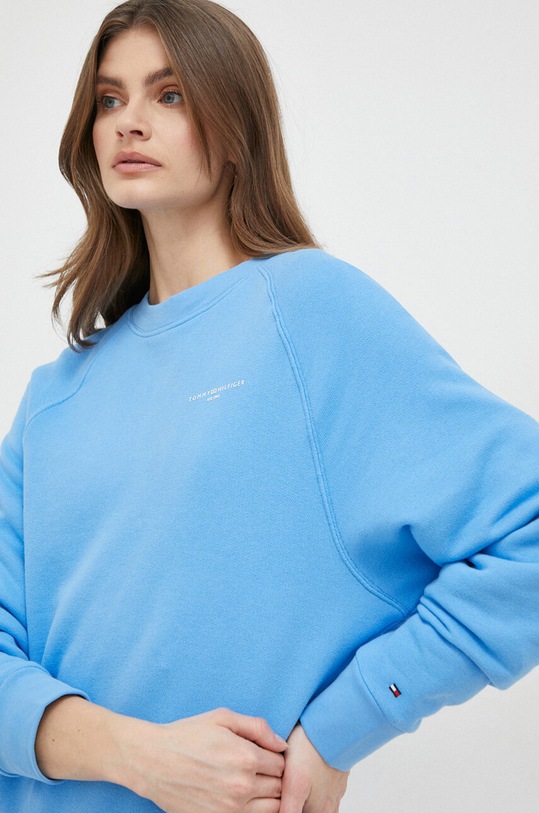 Tommy Hilfiger bluza pozostałe niebieski WW0WW37798.PPYX