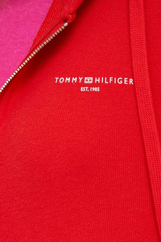 Mikina Tommy Hilfiger WW0WW39189.PPYX červená