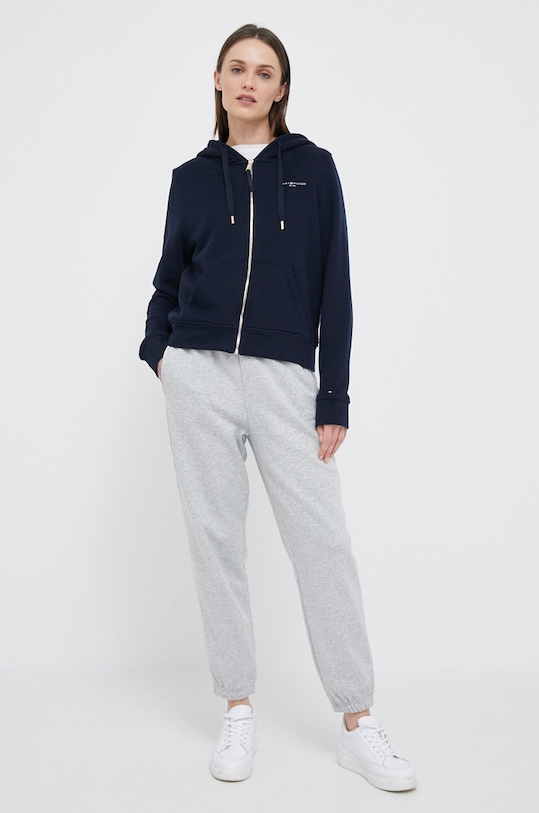 Tommy Hilfiger bluza WW0WW39189.PPYX granatowy SS23