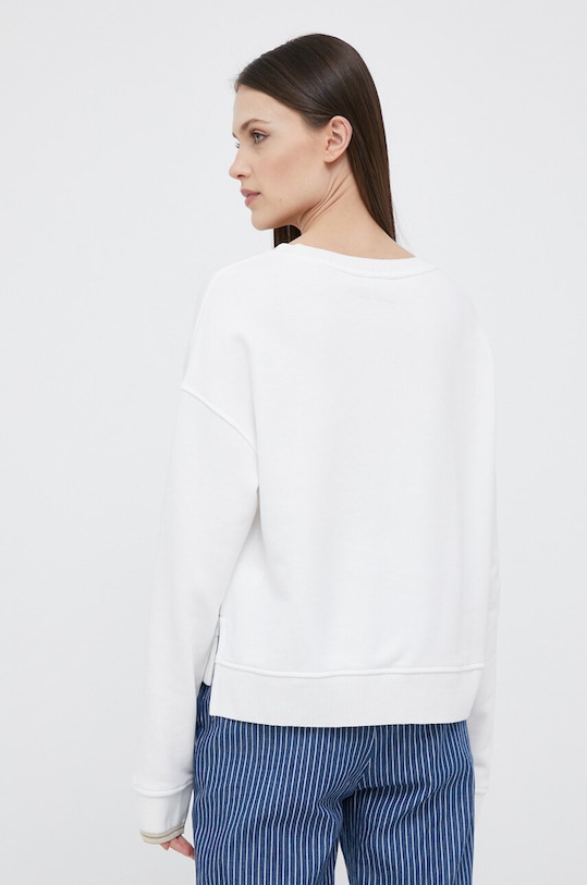 Oblečení Bavlněná mikina Tommy Hilfiger WW0WW38773.PPYX bílá