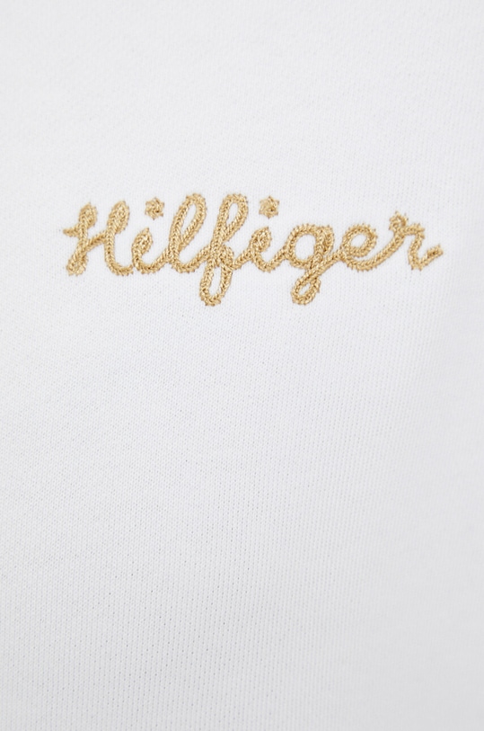 Bavlněná mikina Tommy Hilfiger WW0WW38773.PPYX bílá