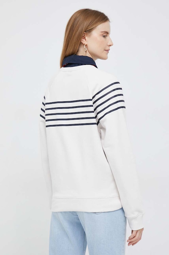 Odzież Tommy Hilfiger bluza bawełniana WW0WW37801.PPYX beżowy