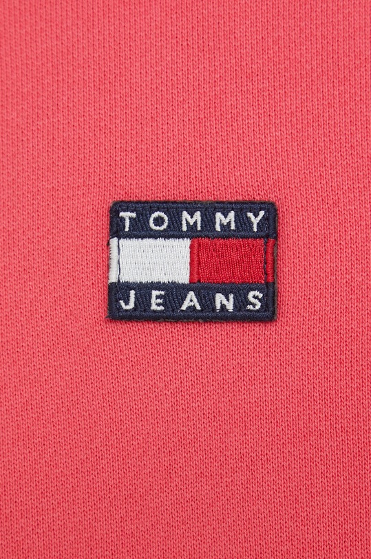 Pamučna dukserica Tommy Jeans DW0DW15411.PPYX roza