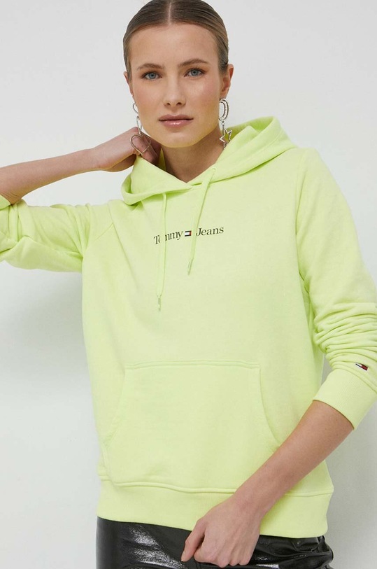 Tommy Jeans bluza żółty DW0DW15649.PPYX