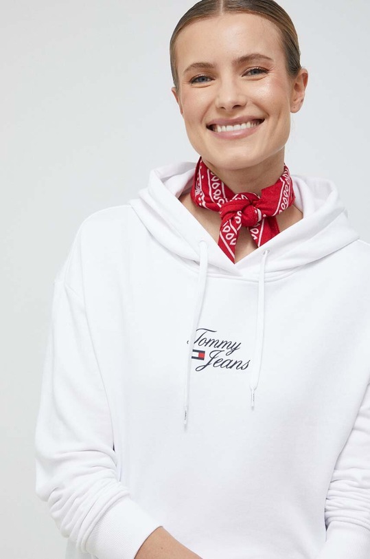 Tommy Jeans bluza biały DW0DW15410.PPYX