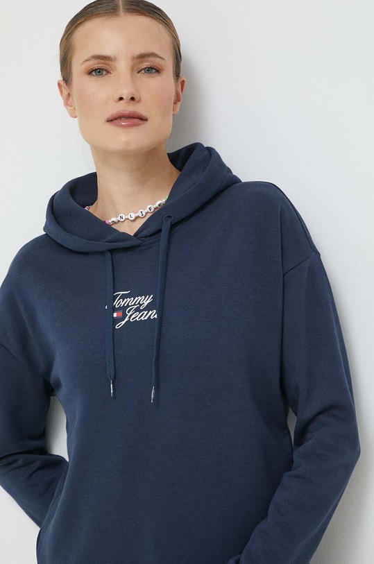 Tommy Jeans bluza z kapturem granatowy DW0DW15410.PPYX