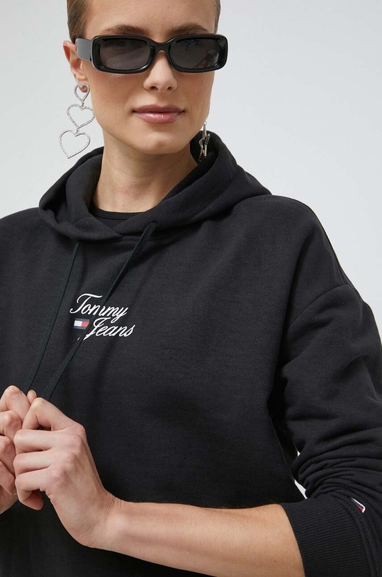 Tommy Jeans bluza czarny DW0DW15410.PPYX