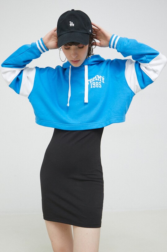 Одяг Кофта Tommy Jeans DW0DW15422.PPYX блакитний