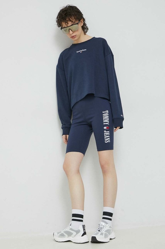 Tommy Jeans bluza DW0DW15409.PPYX granatowy SS23