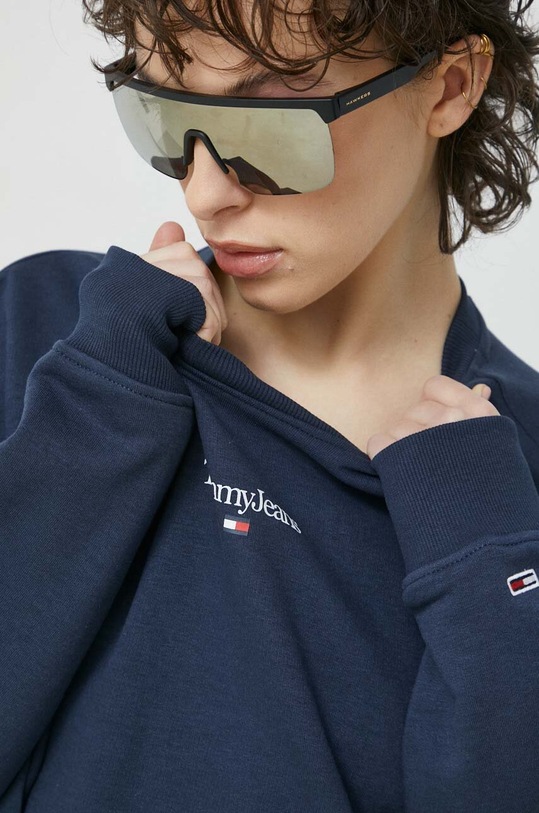 Tommy Jeans bluza granatowy DW0DW15409.PPYX
