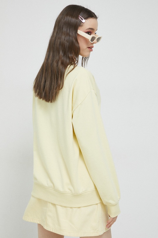 Oblečenie Mikina Tommy Jeans DW0DW15428.PPYX žltá