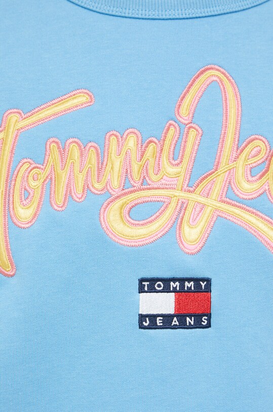 Суичър Tommy Jeans DW0DW15428.PPYX син