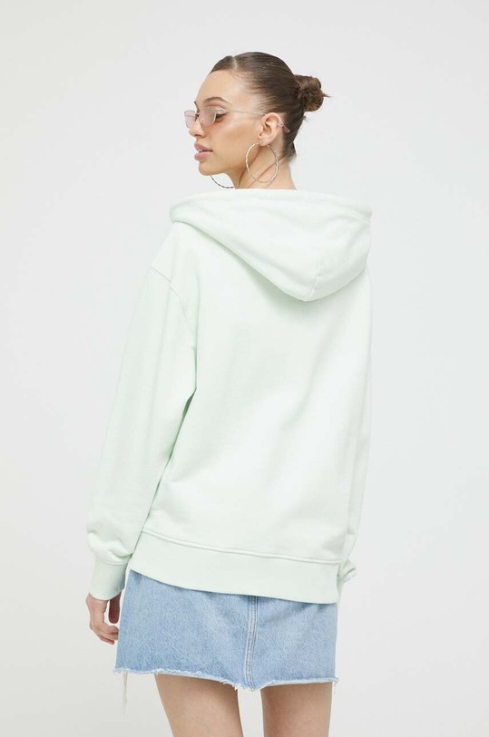 Odzież Tommy Jeans bluza bawełniana DW0DW15748.PPYX zielony