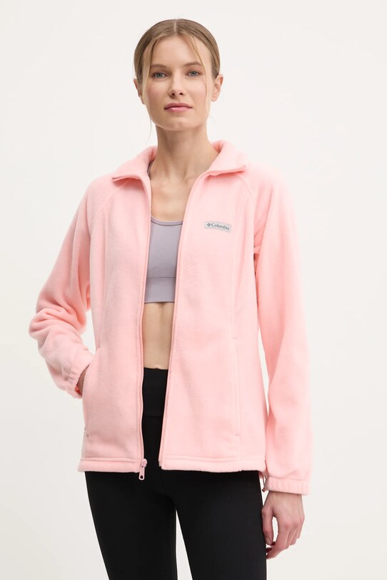 Columbia bluza sportowa Benton Springs bez kaptura pomarańczowy 1372111