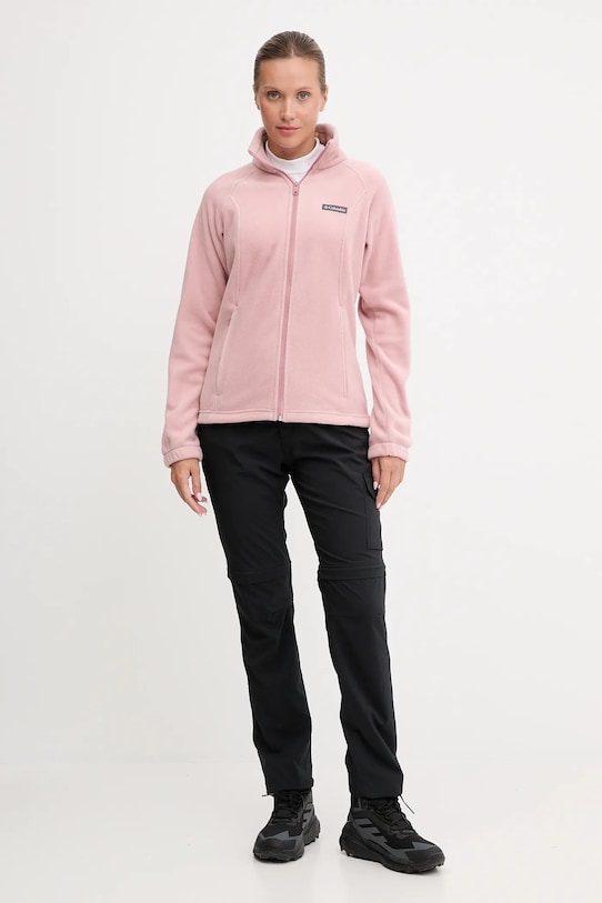 Sportovní mikina Columbia Benton Springs 1372111 růžová AW25