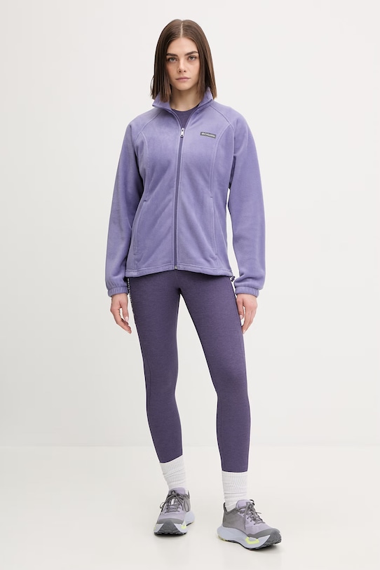 Спортен суичър Columbia Benton Springs 1372111 виолетов SS26